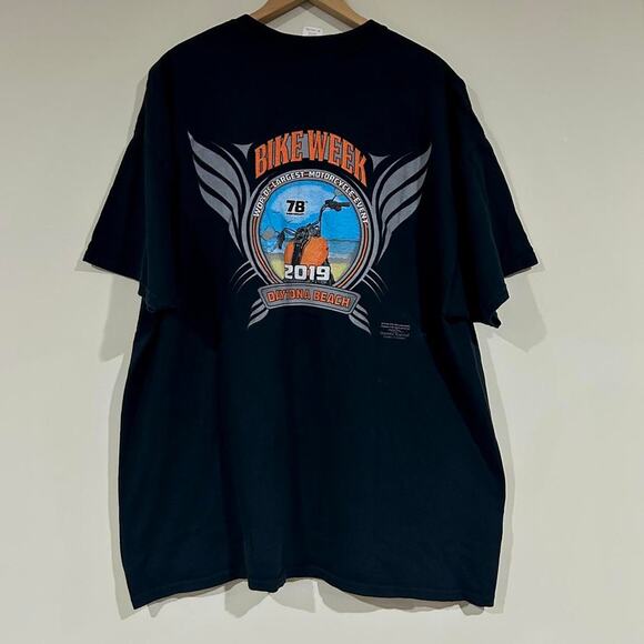 2019 Daytona Beach Bike Week Tee Shirt - Picture 1 of 6
